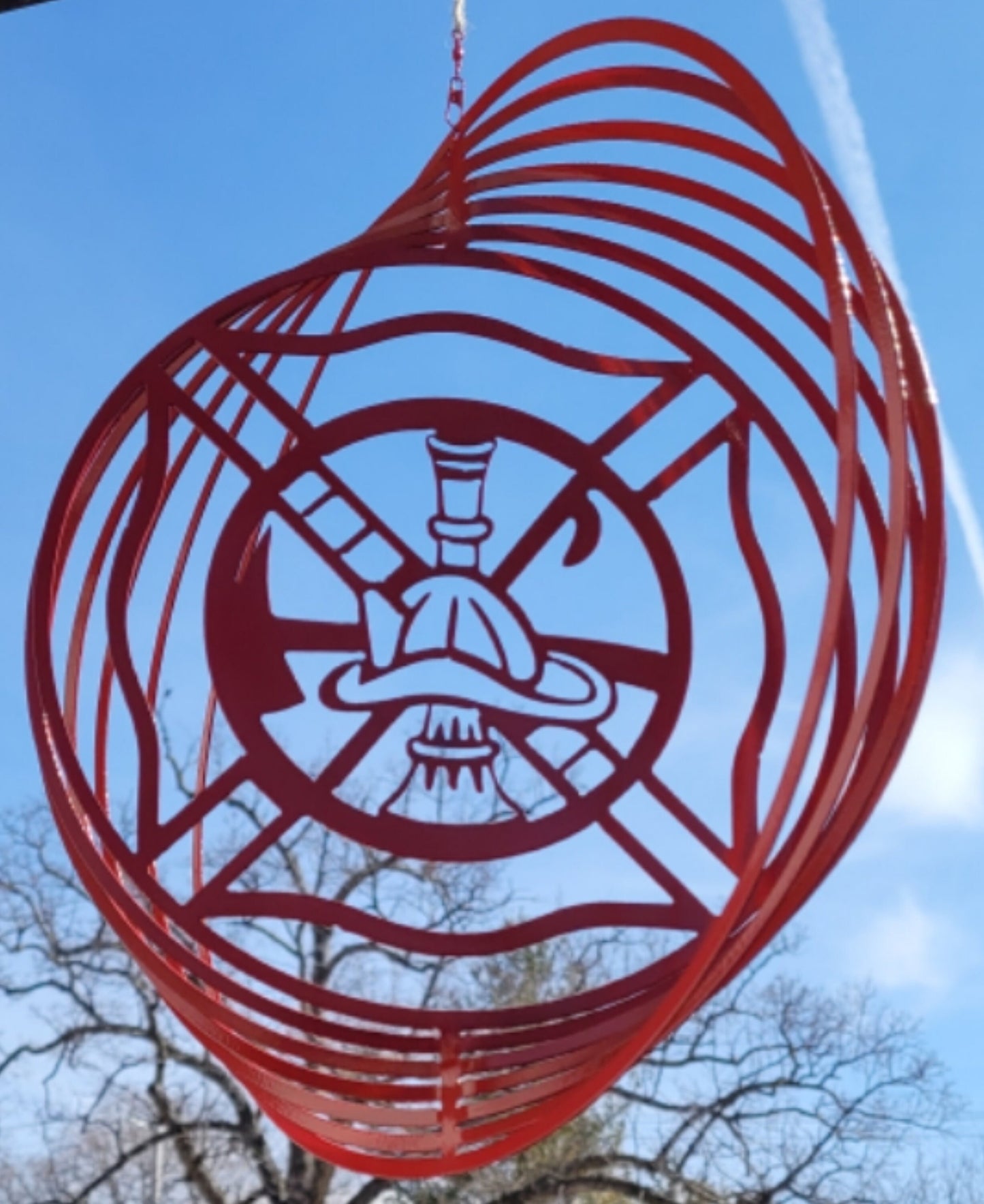 Fireman's Cross Wind Spinner