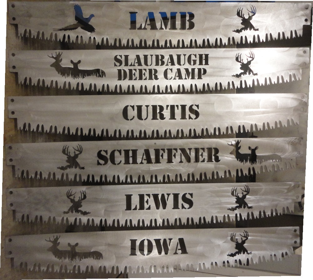 Personalized Crosscut Saw Blade