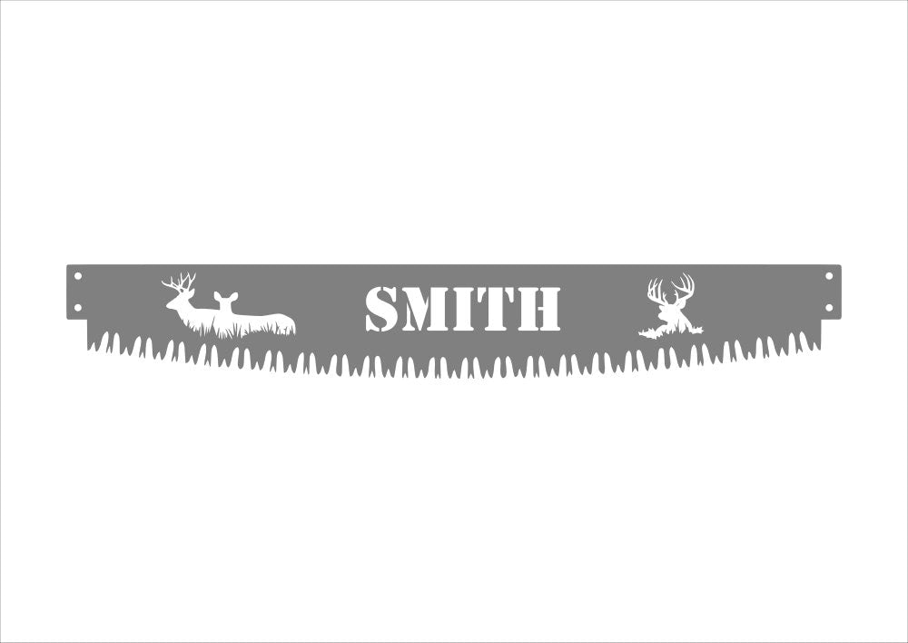 Personalized Crosscut Saw Blade