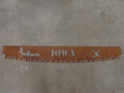 Personalized Crosscut Saw Blade