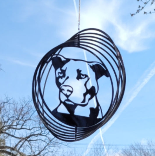 Pitbull Wind Spinner