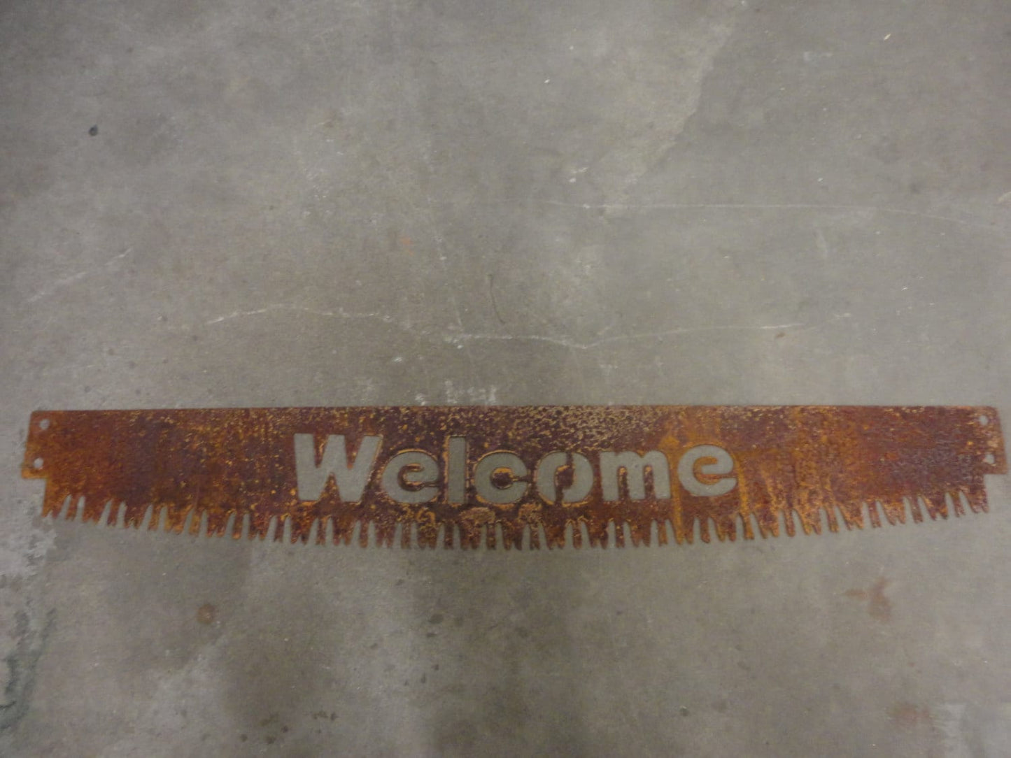 Personalized Crosscut Saw Blade