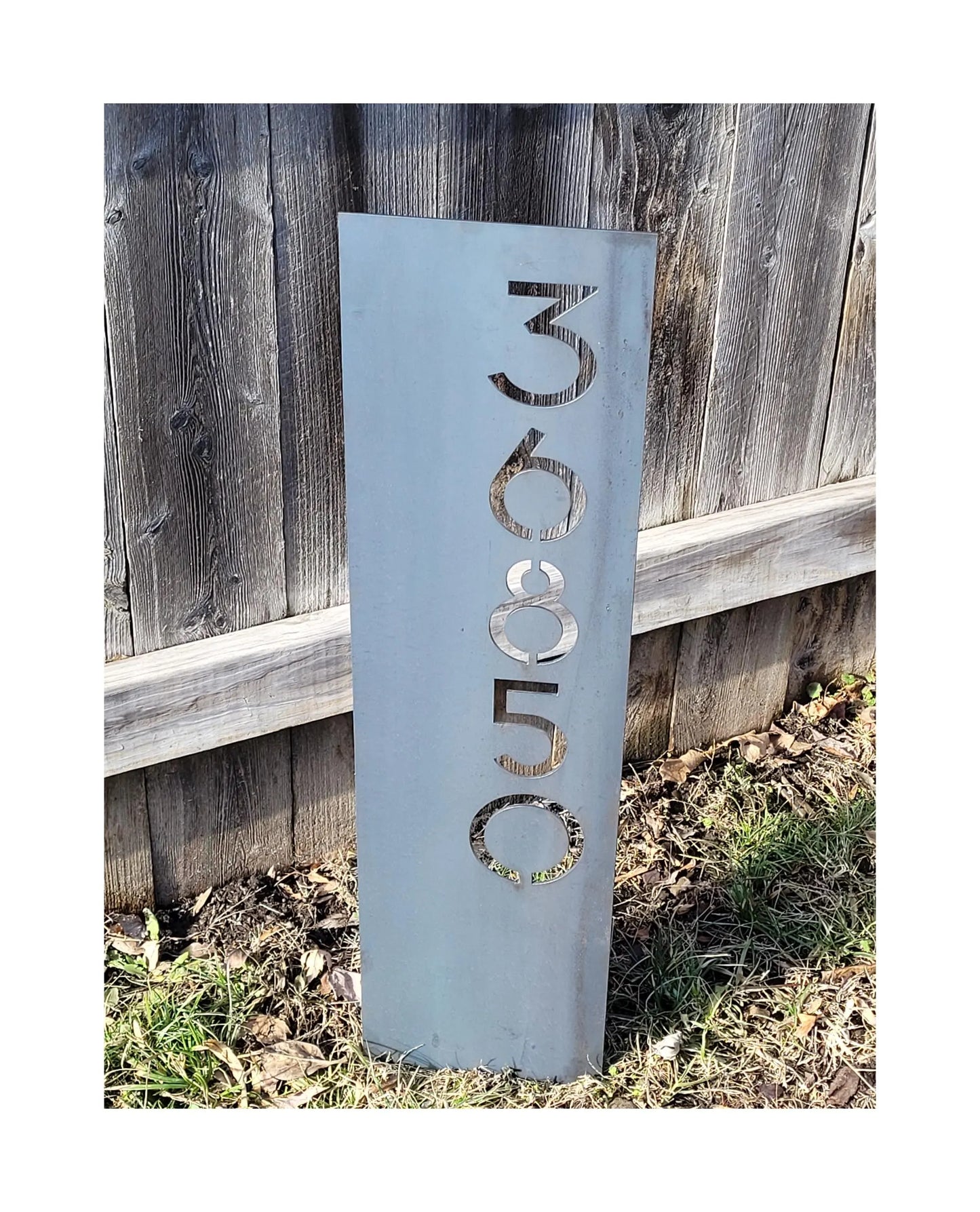 Yard Address Sign